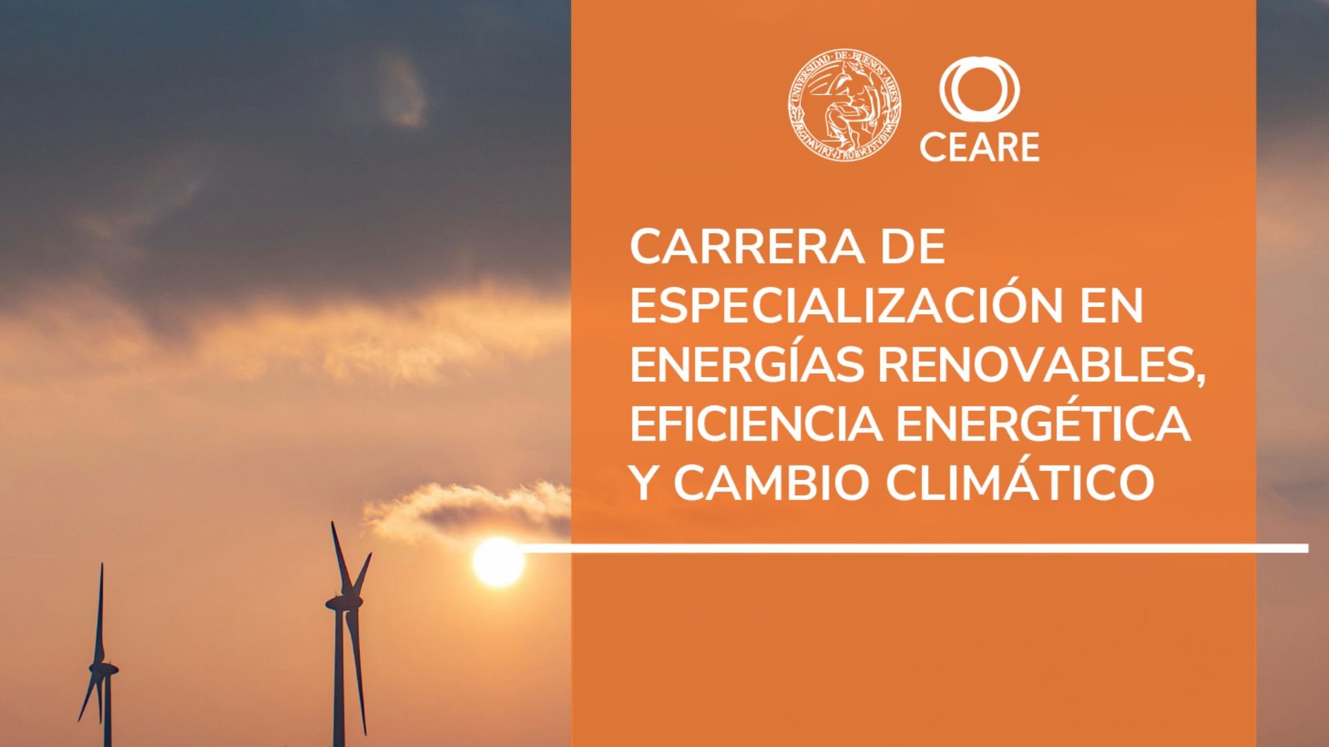 Imagen institucional del CEARE y la formación técnica vinculada a regulación energética y gestión pública.